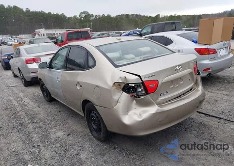 2008 Hyundai Elantra Gls/Se from USA, damaged, VIN KMHDU46DX8U543749